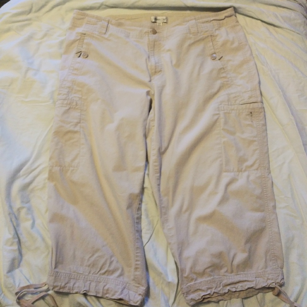 Coldwater Creek cargo capris